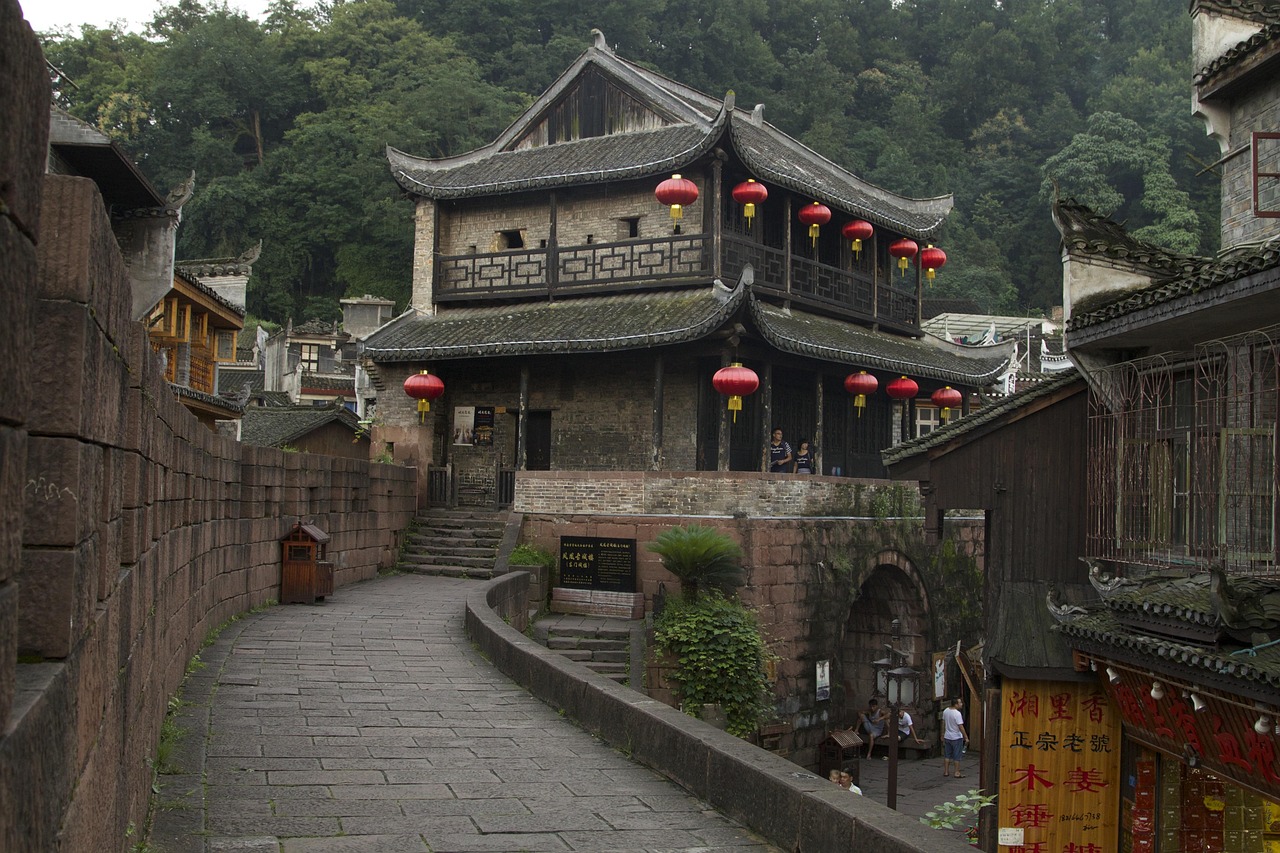 上里古镇 牌坊